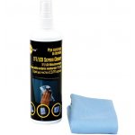 Почистващ спрей за екрани + микрофибърна кърпа Yellow One 250 ml