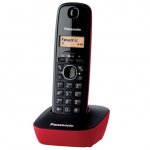Телефон Panasonic KX-TG1611 Червен