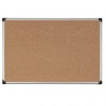 Коркова дъска с алумин рамка Bi-Office 60х90 cm