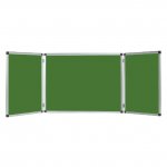 Магн тройна зелена дъска Bi-Office 90x120/90x240