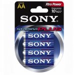 Батерия Sony Stamina Plus 1.5V LR6/AA 4 бр.