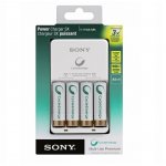 Зарядно устройство Sony 4 бат. и 4x AA 2000mAh