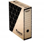 Архивна кутия картон Axent 350x255x100 mm Кафяв