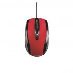 Мишка HAMA AM-5400 USB оптична Червен металик