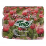 Тоалетна хартия Tento Natural трипл. 24 бр. Бял