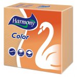 Салфетки Harmony Prima 33х33 cm 100 бр. Оранж