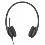 Logitech Слушалки H340, 1.8 m, с микрофон, USB