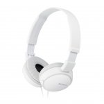 Sony Слушалки MDR-ZX110AP, с микрофон, бели