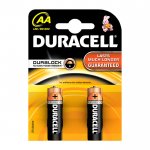Duracell Алкална батерия, AA, LR6, 1.5 V, 2 броя