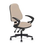 Nowy Styl Работен стол Offix Ergo, дамаска, бежов