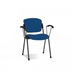 Nowy Styl Посетителски стол Styl Arm Black, син