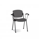 Nowy Styl Посетителски стол Styl Arm Black, сив