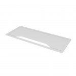 Narbutas Метален капак за кабели Easy, 317x119x27 mm, сив метал