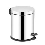 Rulopak Кош за отпадъци, с педал, метален, 5 l