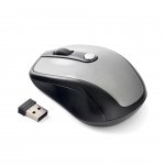 Office 1 Superstore Мишка HG-512, безжична, оптична, USB, черно и сиво