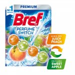 Bref Ароматизатор за тоалетна Premium, комбинация праскова с ябълка, 50 g