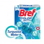 Bref Ароматизатор за тоалетна Color Aktiv, тюркоазен, 50 g