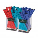 Faber-Castell Джъмбо моливи Grip 2001, червени, сини и тюркоазени, 72 броя