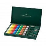 Faber-Castell Моливи Polychromos, 20 цвята, с 4 молива 9000