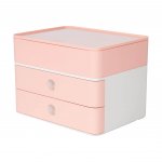 HAN Бокс Allison Smart-Box Plus, с 2 чекмеджета и органайзер, светлорозов