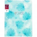 Папка 2 ринга Axent Forest 3D А4 2.5 cm Тюркоаз