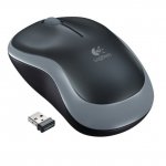 Мишка Logitech M185 Wireless Сив