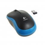 Мишка Logitech M185 Wireless опт. Син