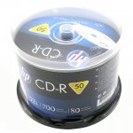 CD-R Hewlett Packard 700 MB, 52x, 50 броя в шпиндел