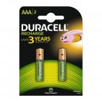 Акумулатрна батерия Duracell AAA 750 mAh 2 бр.
