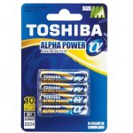 Батерия Toshiba Alpha Power алкална 1.5V LR03/AAA 4 бр.