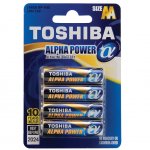 Батерия Toshiba Alpha Power алкална 1.5V LR6/AA 4 бр.