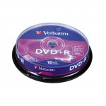 DVD+R Verbatim 16x 4.7 GB шпиндел 10 бр.