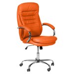 Стол Carmen 6113 еко кожа Оранжев