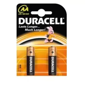 Алкална батерия Duracell Basic 1.5V LR6/AA 2 бр.
