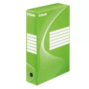Архивна кутия картон Esselte 350x250x80 mm Зелен
