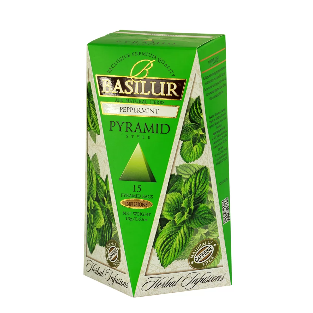 Basilur Чай „Мента'', билков, 2 g, 15 броя