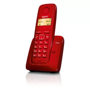 Безжичен телефон Gigaset A120 Червен