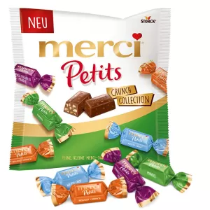 Бонбони Merci Petits Crunch 125 g