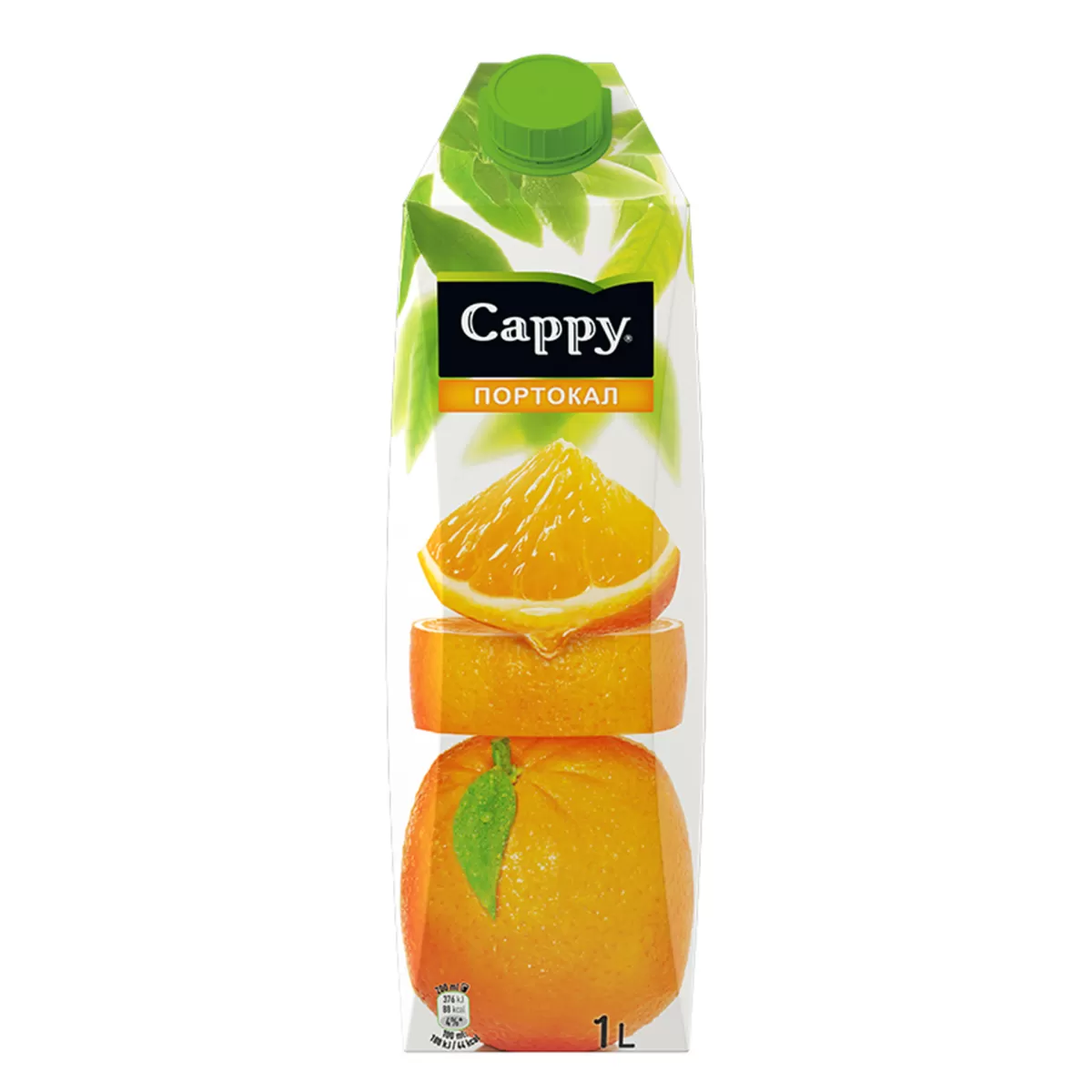 Cappy Нектар, портокал, 1 L, в кутия