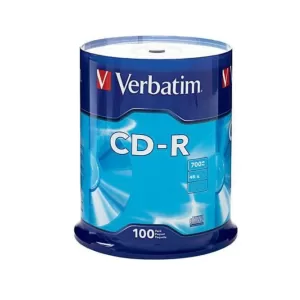 CD-R Verbatim 48x 700 MB шпиндел 100 бр.