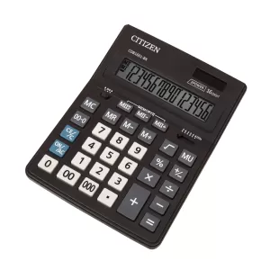 Citizen Настолен калкулатор CDB 1601-BK, 16-разряден, черен