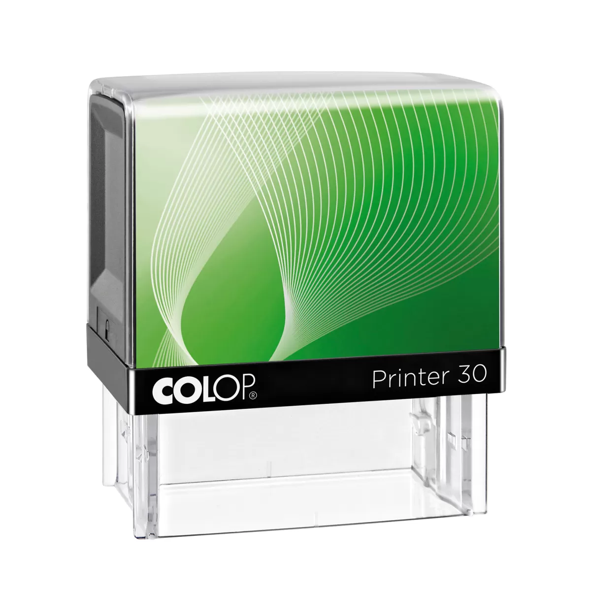 Colop Печат Green Printer 30, правоъгълен, 18 x 47 mm, син, с тампон