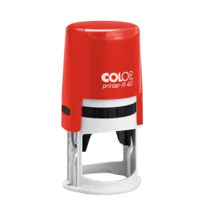 Colop Печат Printer R 40, кръгъл, 40 mm, червен
