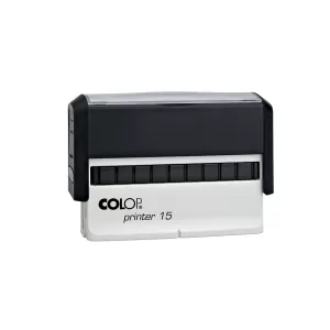 Colop Печат Printer 15, правоъгълен, 10 x 69 mm, черен