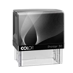 Colop Печат Printer 30, правоъгълен, 18 x 47 mm, черен