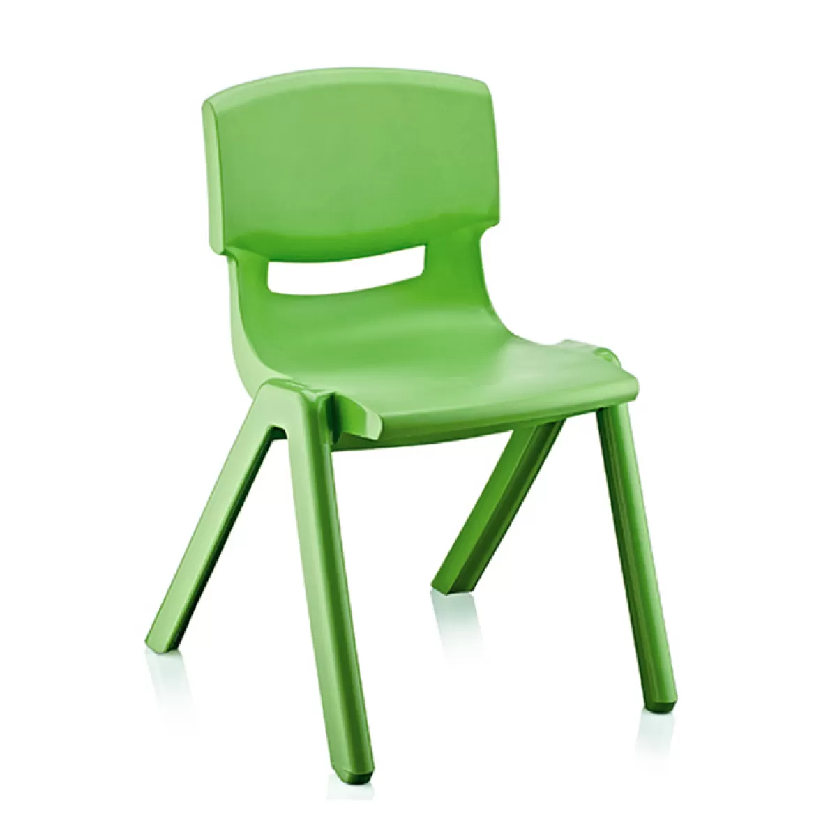 стул ребенка зеленого цвета