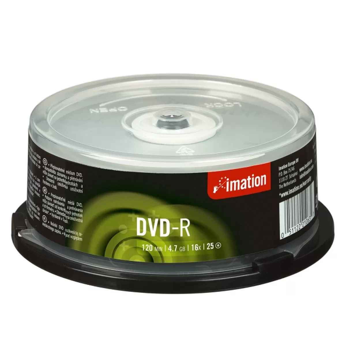 DVD-R Imation 120 min 4.7 GB 16х25 бр.