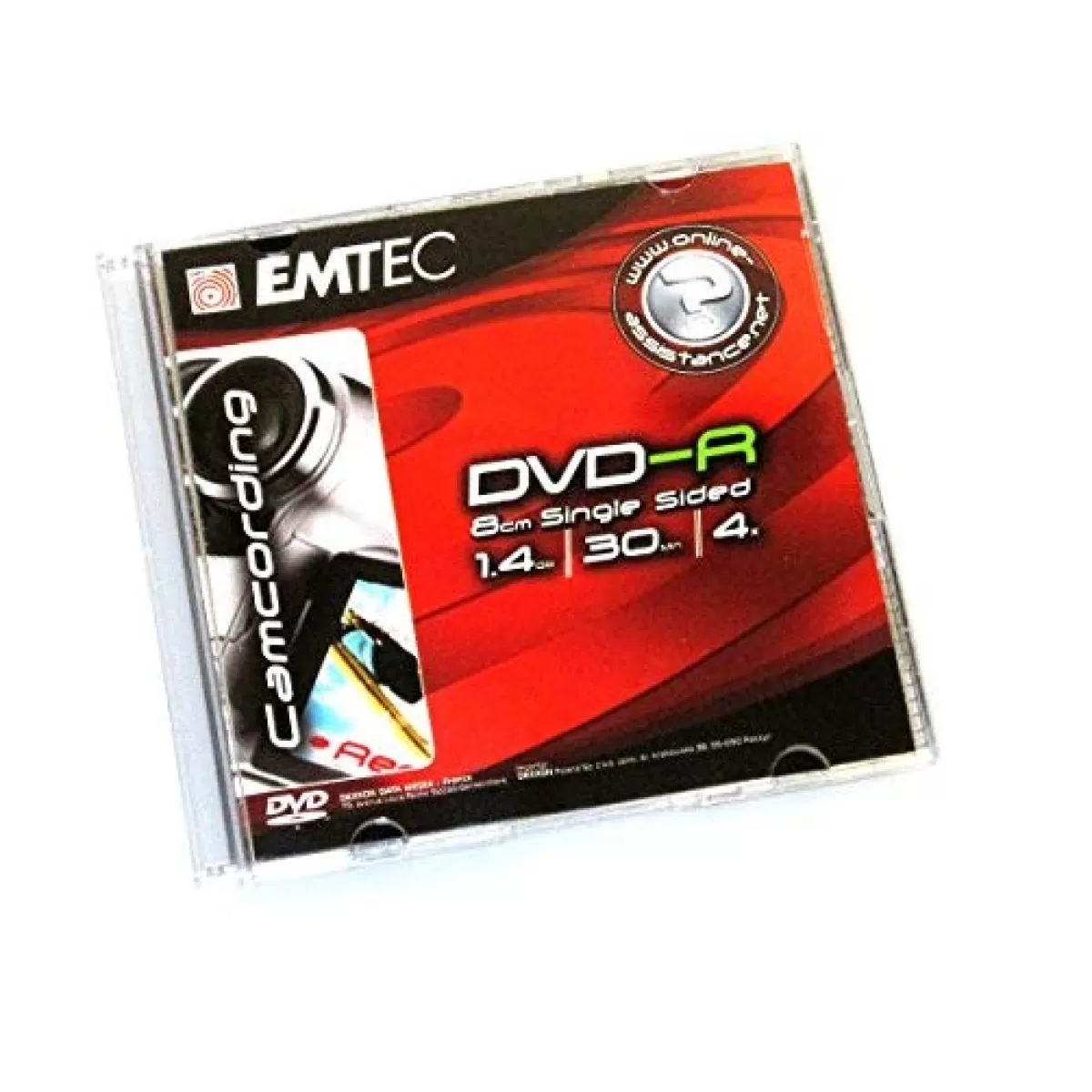DVD-RW Emtec 4x 4.7 GB в стандартна кутия