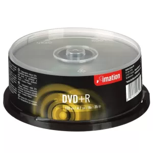 DVD+R Imation 120 min 4.7 GB 16х25 бр.