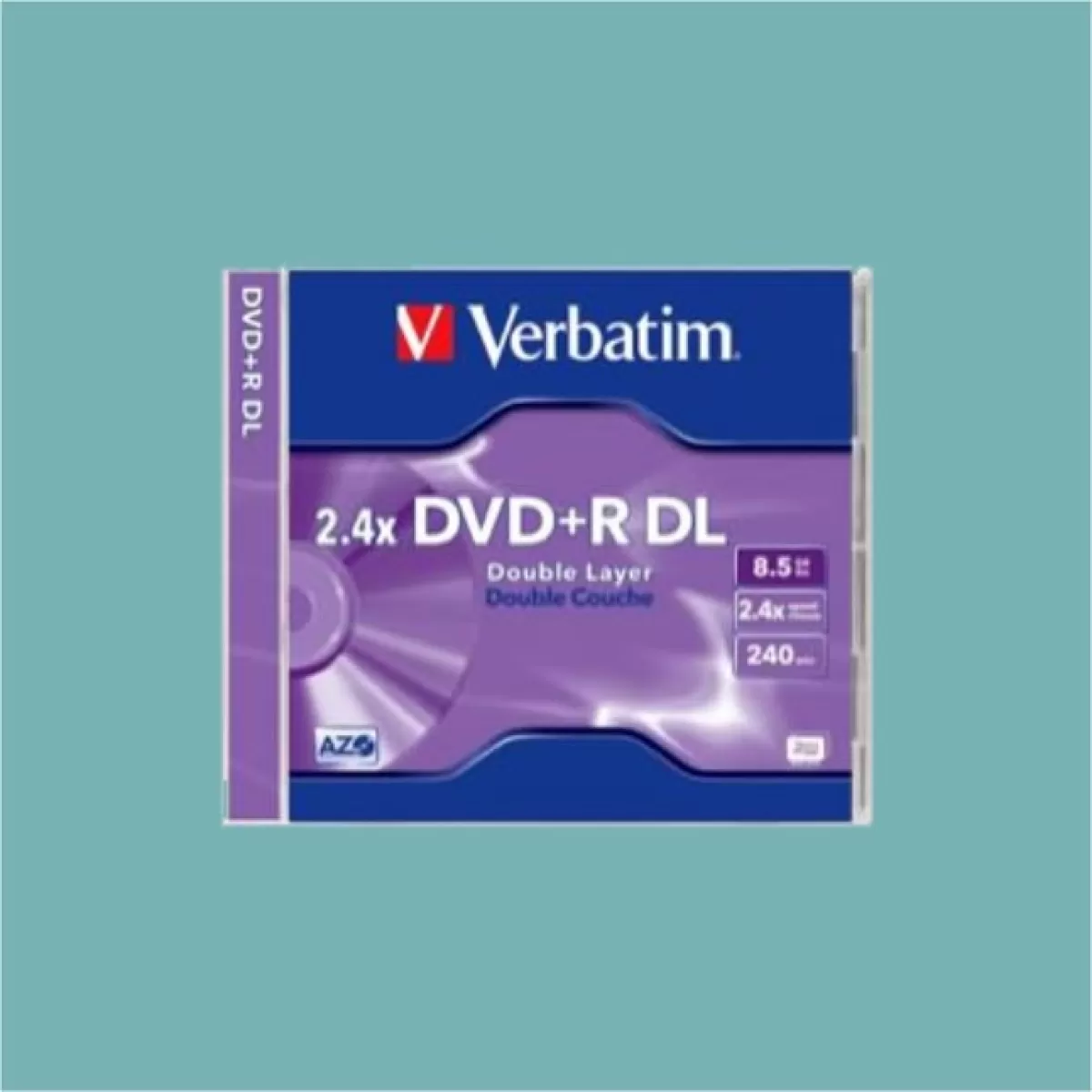 DVD+R Verbatim 2,4x 8.5 GB Double Layer